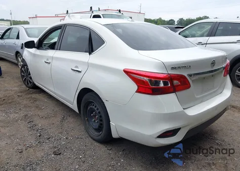 2016 Nissan Sentra Sv z USA, uszkodzony, nr VIN 3N1AB7AP6GL671787